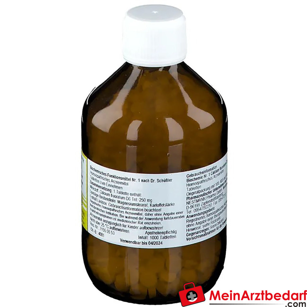 Biochemie 1 Calcium fluoratum D 6 Tabletten.
