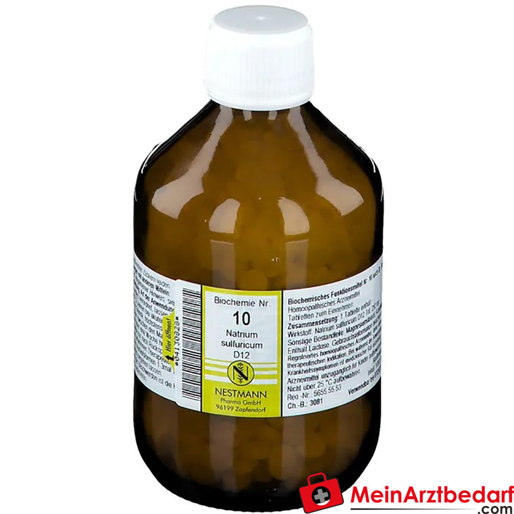 Biochemie 10 Natrium sulfuricum D12 Tabletten.