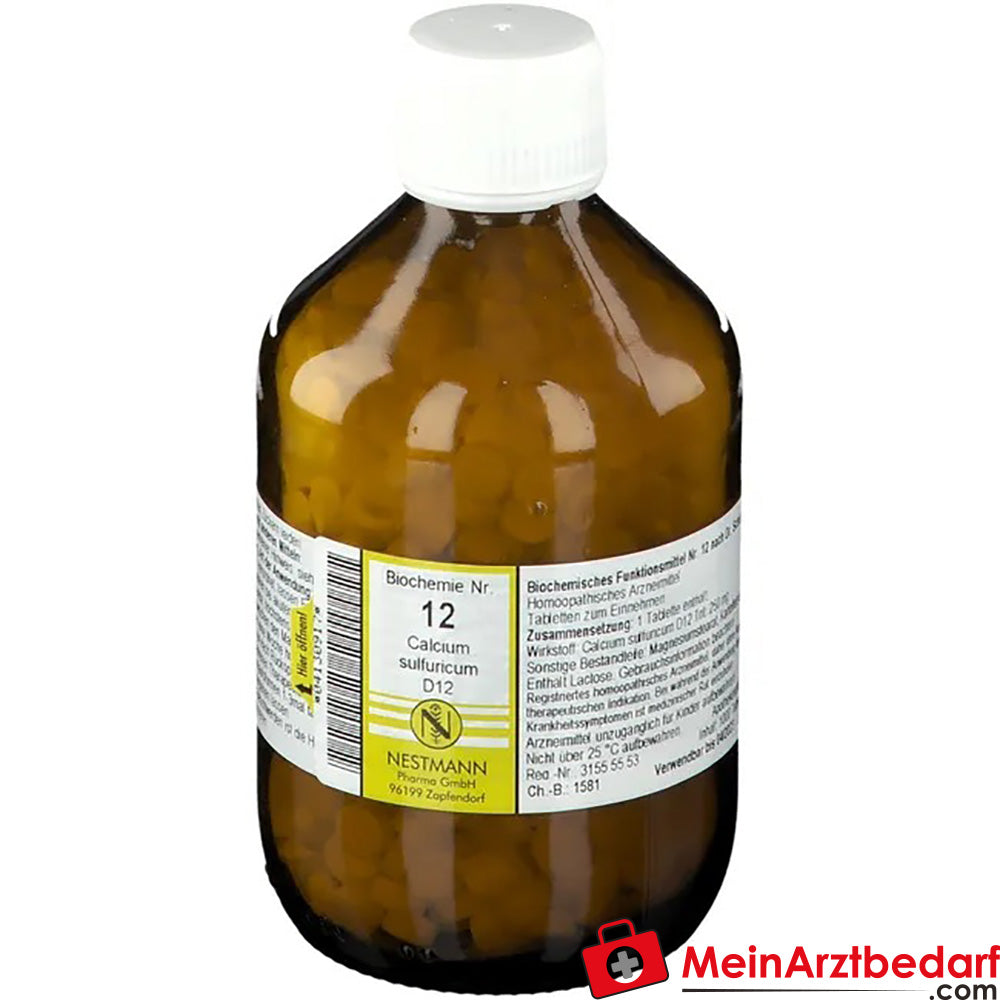 Biochemie 12 Calcium sulfuricum D 12 Tabletten.