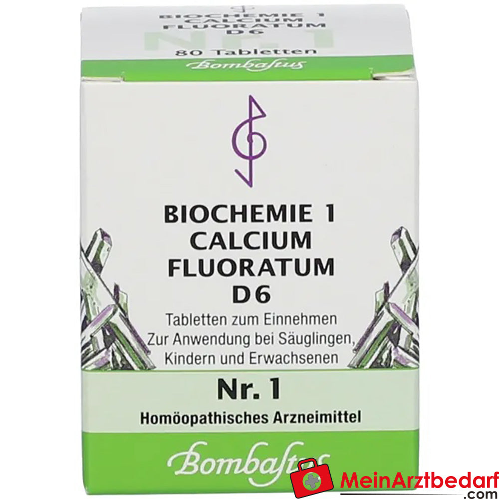 Bombastus Biochemie 1 Calcium fluoratum D6.