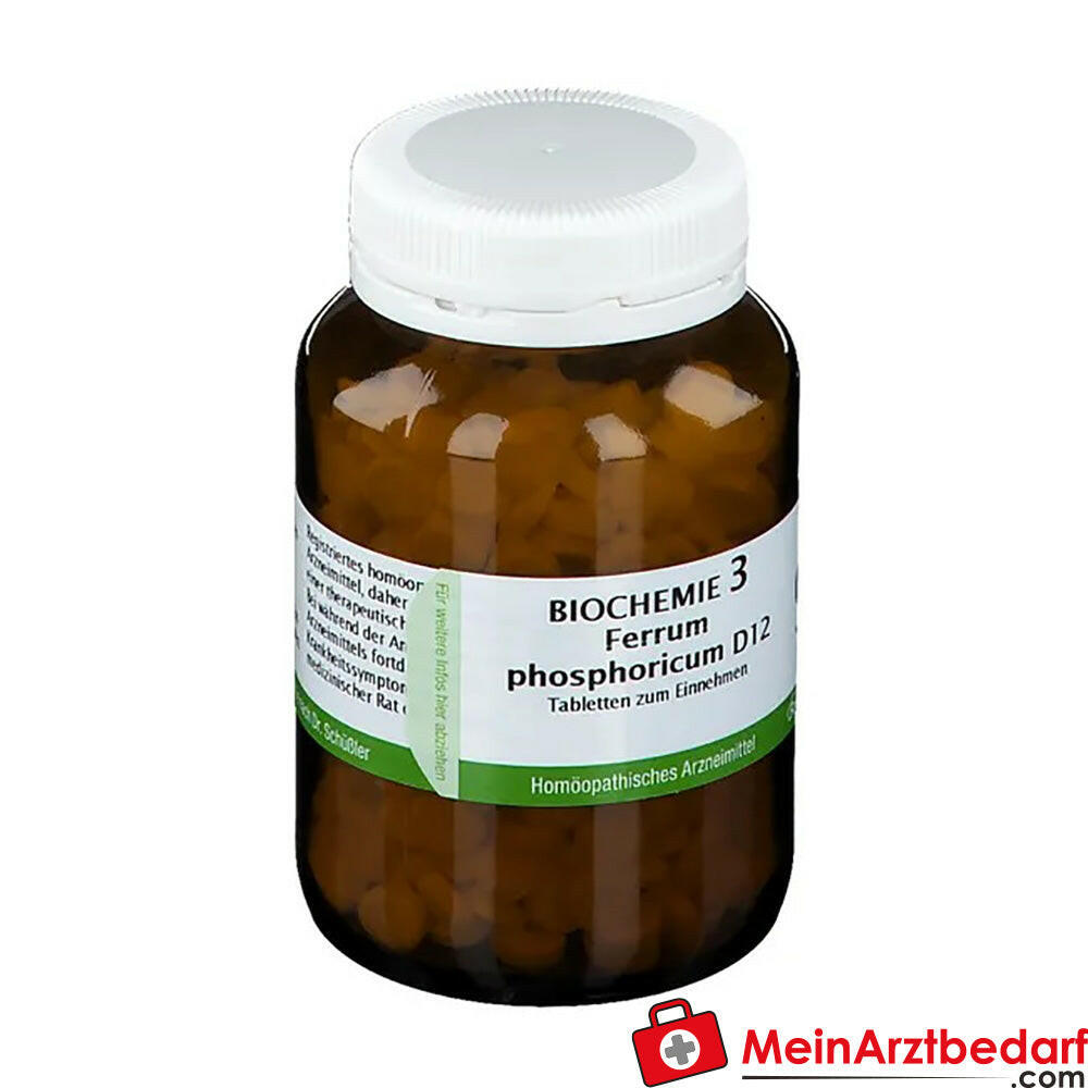Bombastus biochimie Ferrum phosphoricum D12 250 mg comprimés emballage