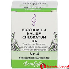 Bombastus Biochemie 4 Kalium chloratum D6 Tabletten.