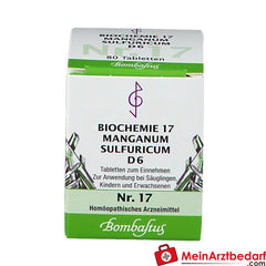BIOCHEMIE 17 Manganum Sulfuricum D6.