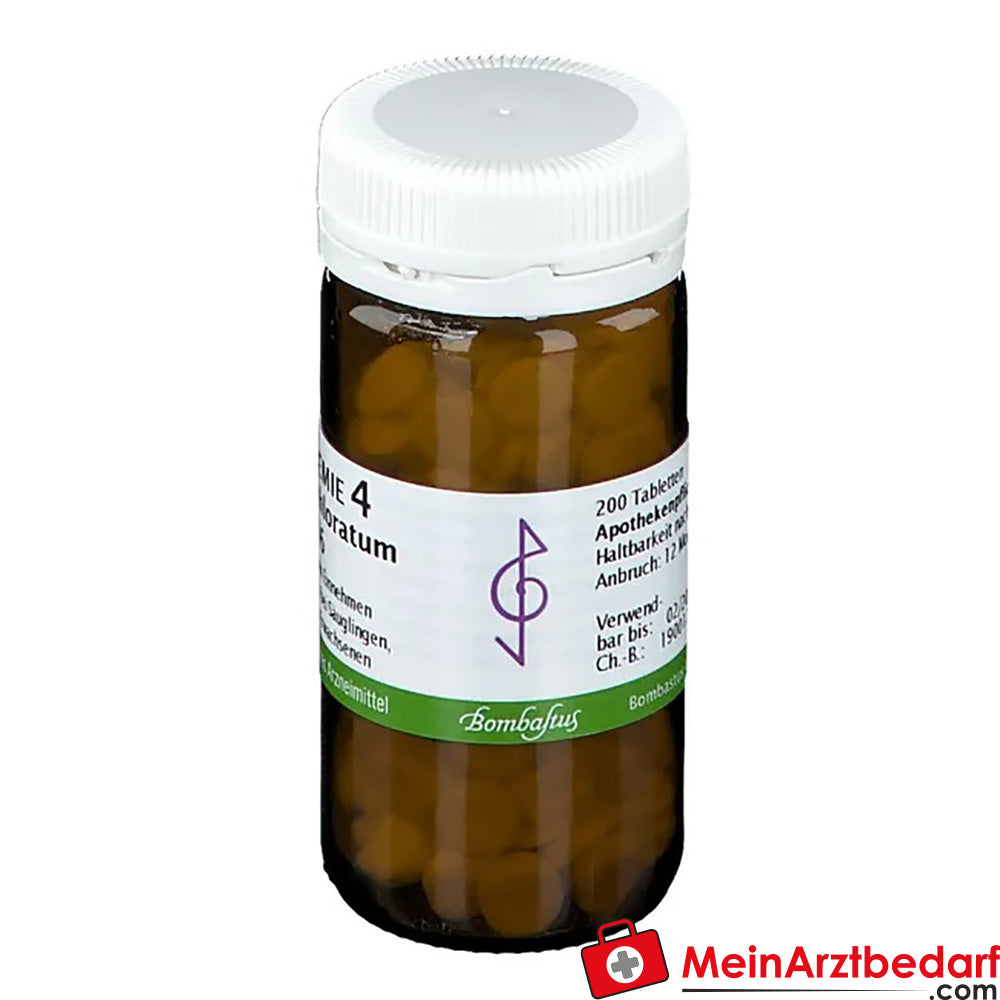 Bombastus Biochimica Potassio chloratum D6 250 mg compresse omeopatiche