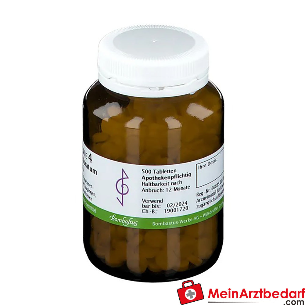 Bombastus Biochemie 4 Kalium chloratum D6 Tabletten.