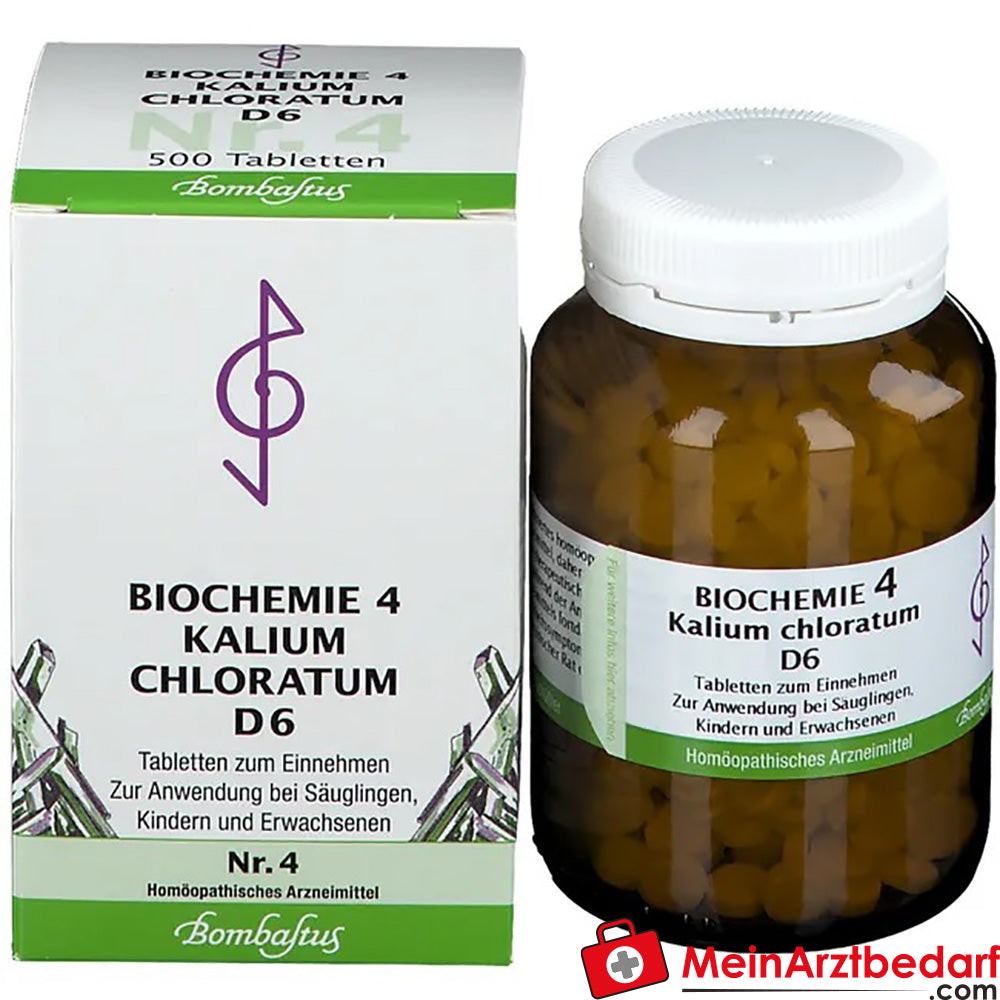Bombastus Biochemie 4 Kalium chloratum D6 Tabletten.
