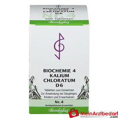 Bombastus Biochemie 4 Kalium chloratum D6 Tabletten.
