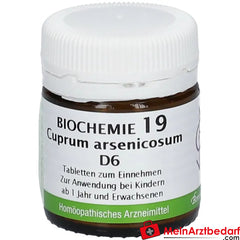 Bombastus Biochemie 19 Cuprum arsenicosum D 6 Tabletten.