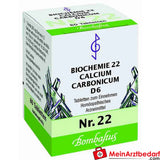 Bombastus Biochemie 22 Calcium carbonicum D 6 Tabletten.