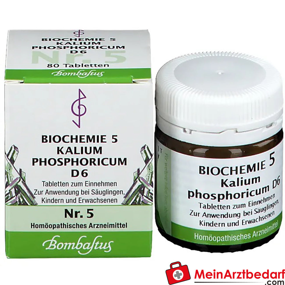 Bombastus Biochemie 5 Kalium phosphoricum D 6 Tabletten.
