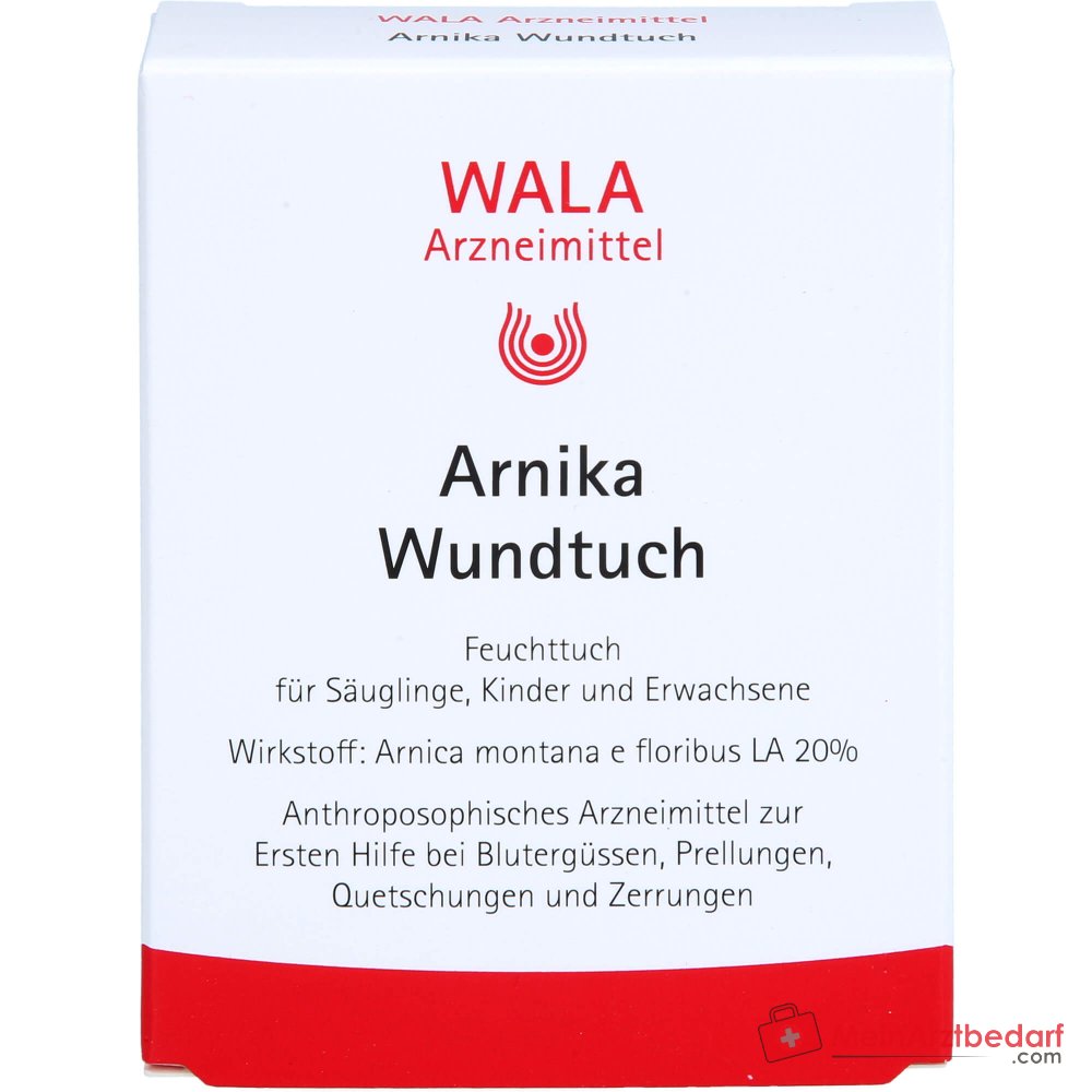WALA Arnika Wundtuch, 5 St.