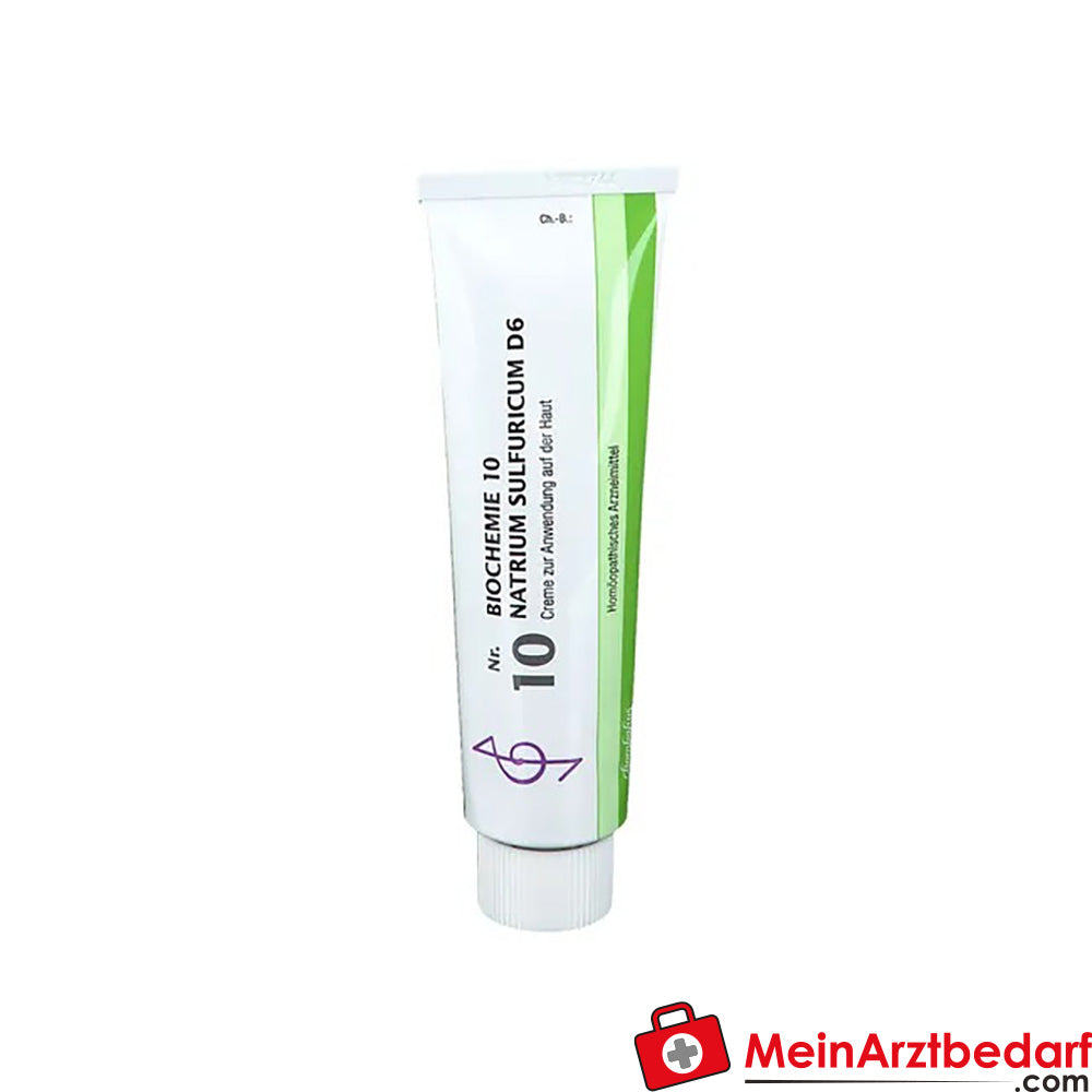 Bombastus Biochemie 10 Natrium sulfuricum D 6 Creme.