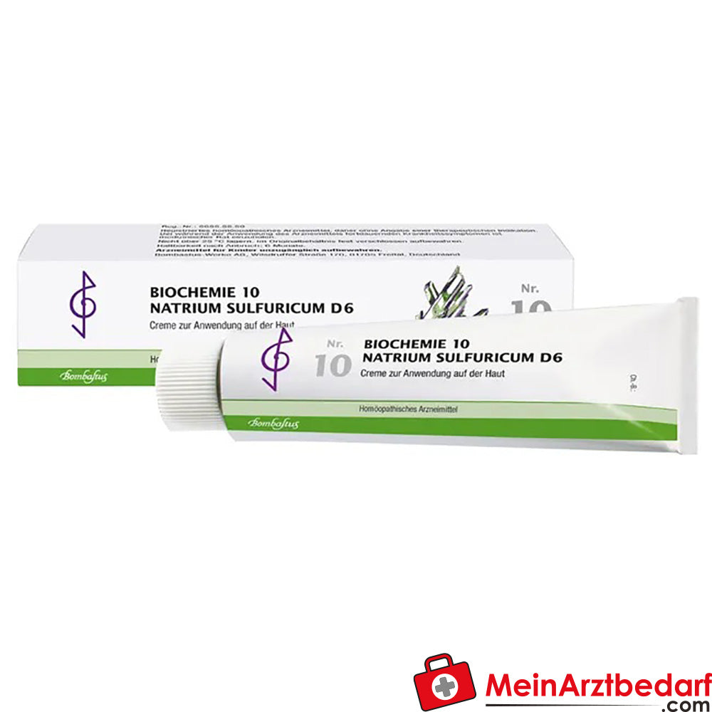Bombastus Biochemie 10 Natrium sulfuricum D 6 Creme.