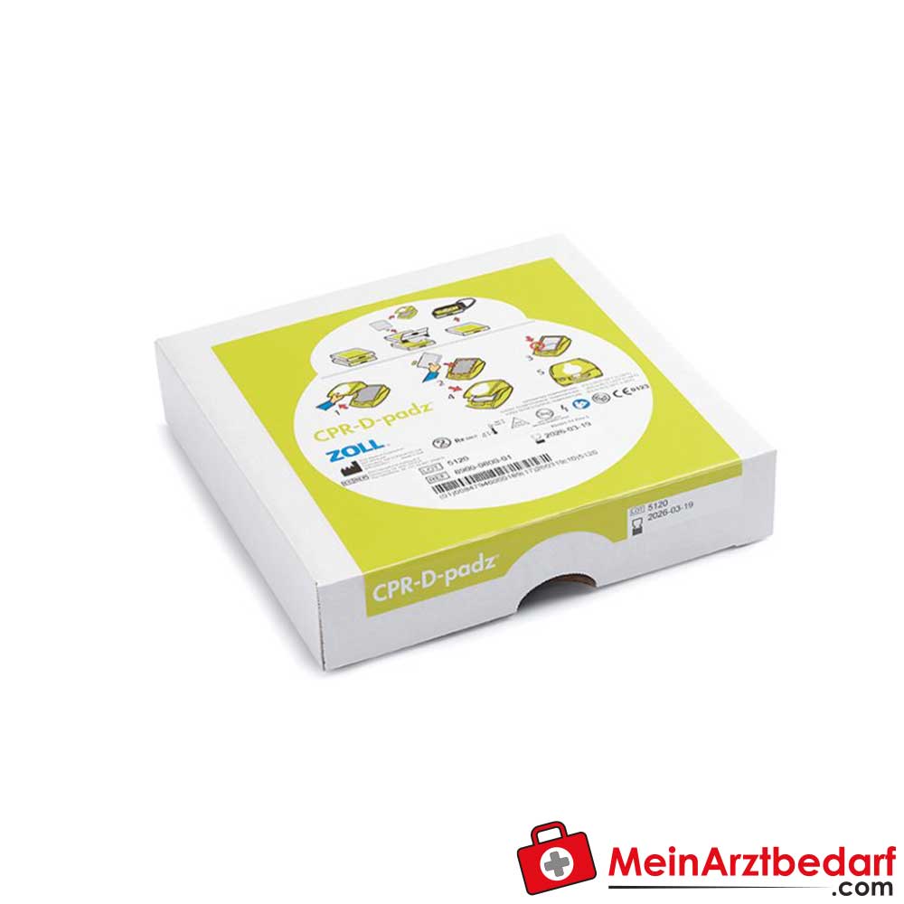ZOLL CPR-D padz Elektrode für Erwachsene.
