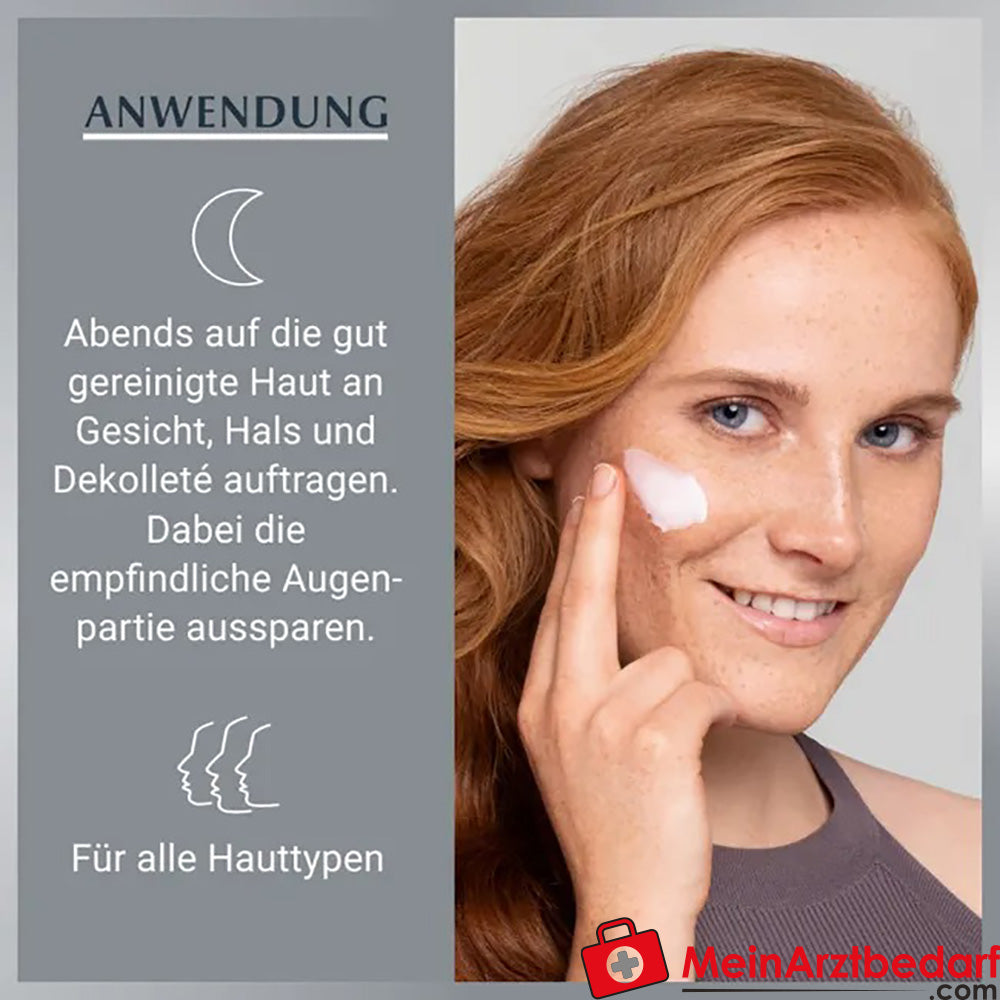Eucerin® Hyaluron-Filler Nachtpflege – Glättet Falten, 50ml.