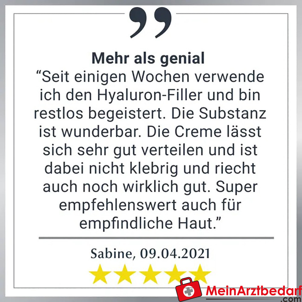 Eucerin® Hyaluron-Filler Nachtpflege – Glättet Falten, 50ml.