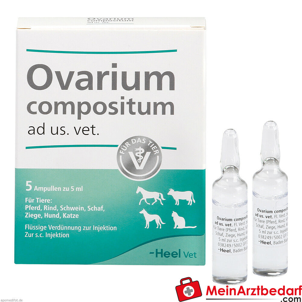 Ovarium composit pour usage vétérinaire 5 x 5 ml