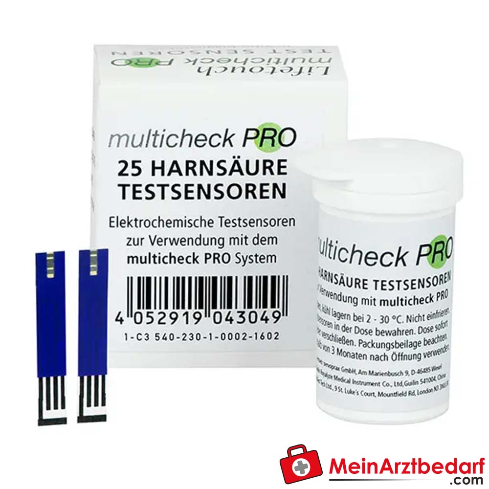 multicheck PRO Testsensoren.