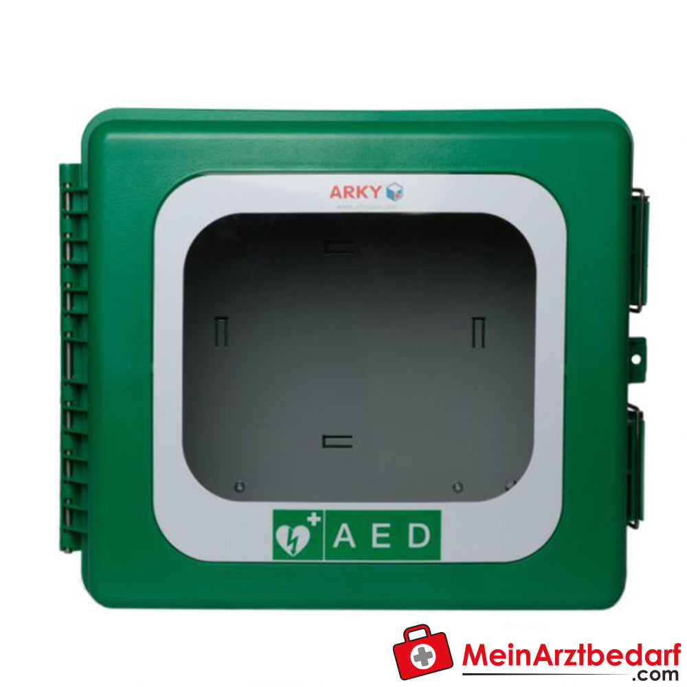 ARKY AED-Schrank für den Außenbereich.