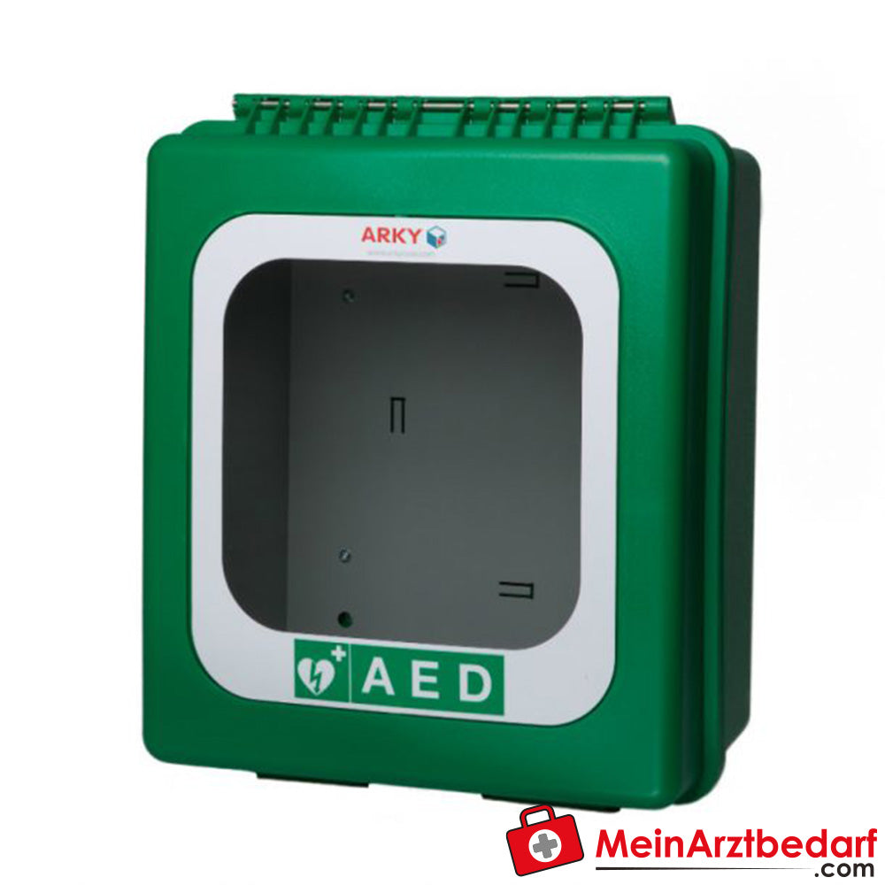 ARKY AED-Schrank für den Außenbereich.