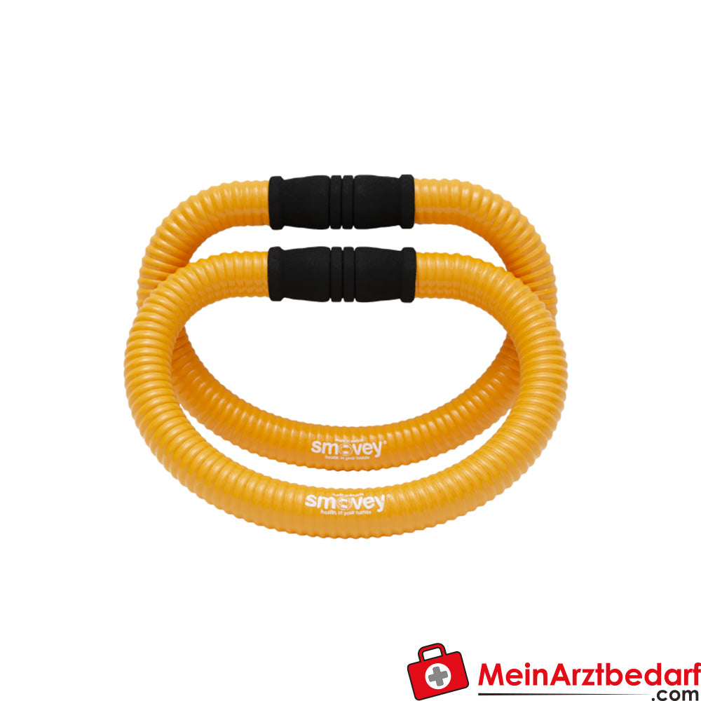 smovey CLASSIC trainingsringen met trilballen 1 paar schuimrubber handgrepen 0,5 kg per stuk