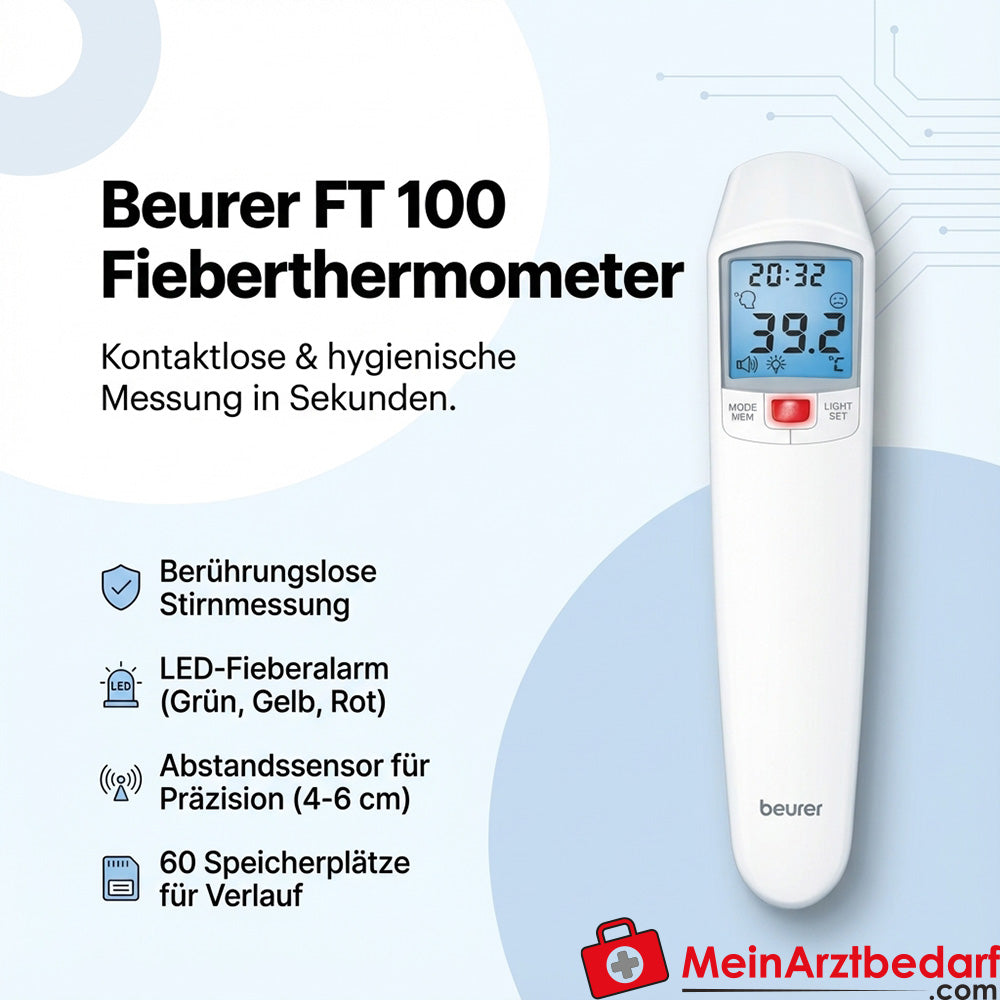 Beurer FT 100 Contactloze klinische thermometer