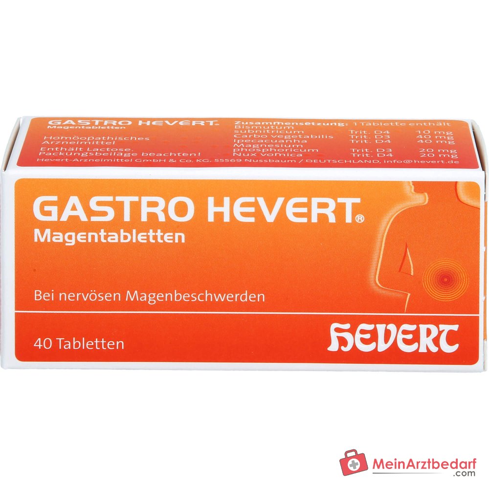 Hevert Gastro Magentabletten, 40 St.
