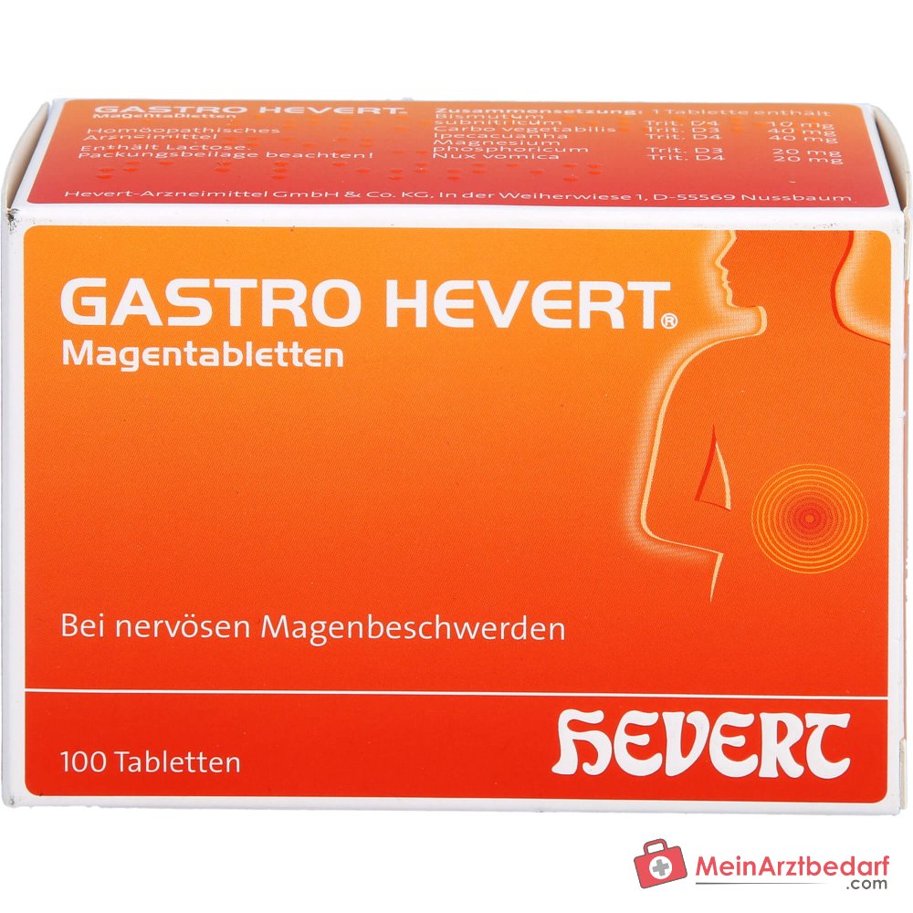 Hevert Gastro Magentabletten, 100 St.