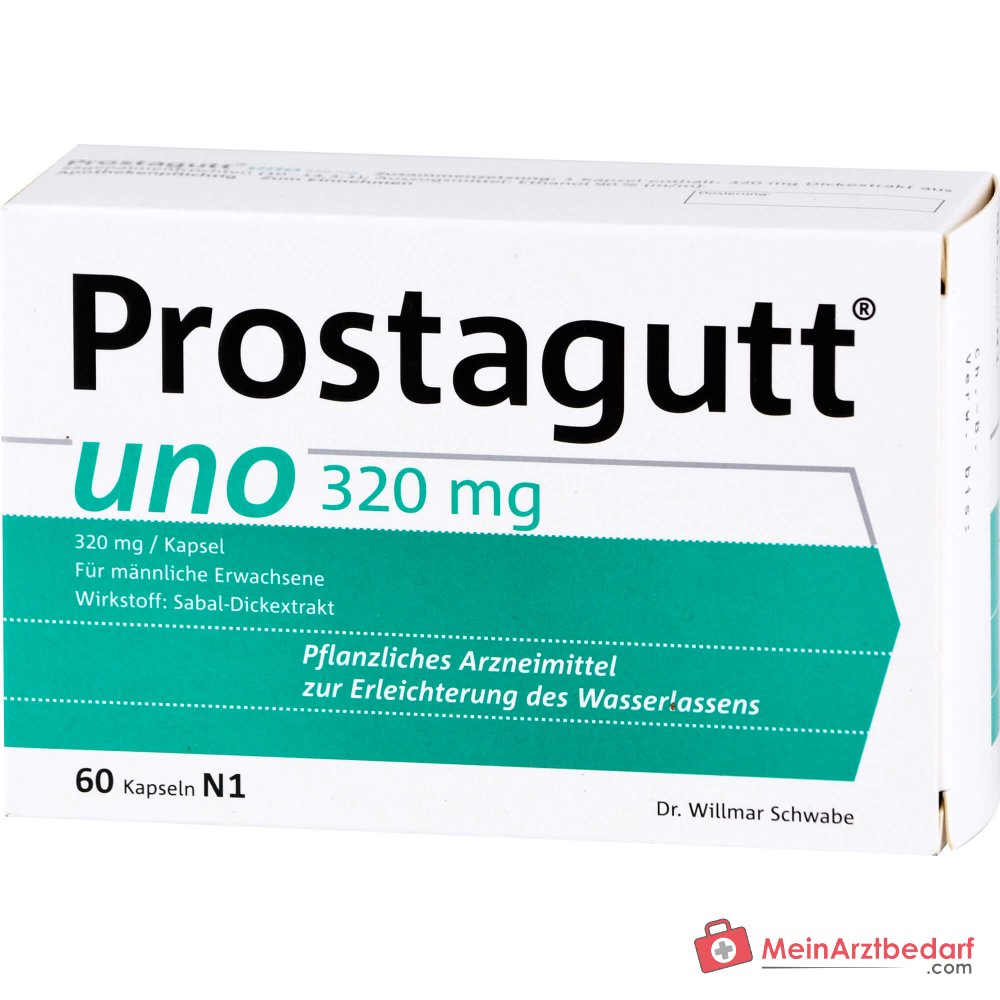 Prostagutt uno Sägepalmenfrüchte-Dickextrakt Kapseln
