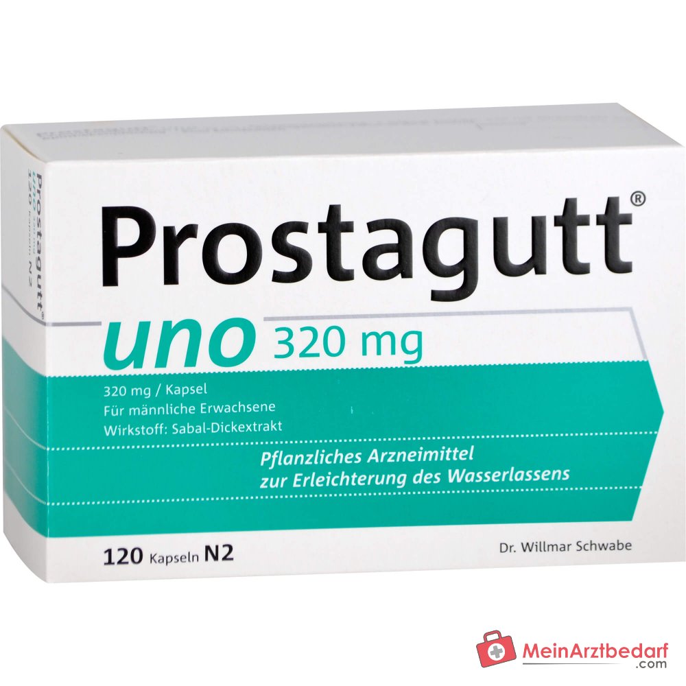 Prostagutt uno Sägepalmenfrüchte-Dickextrakt Kapseln