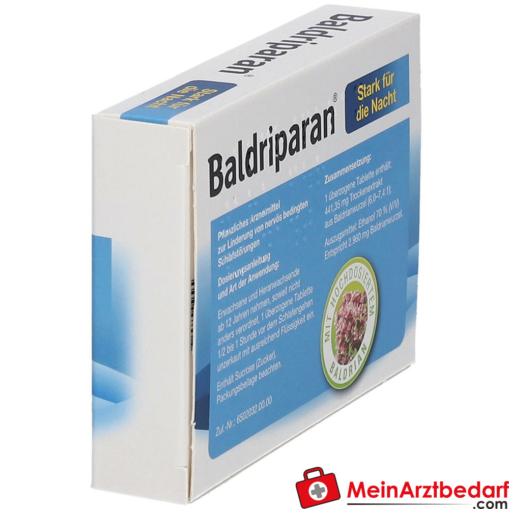 Baldriparan Stark für die Nacht.