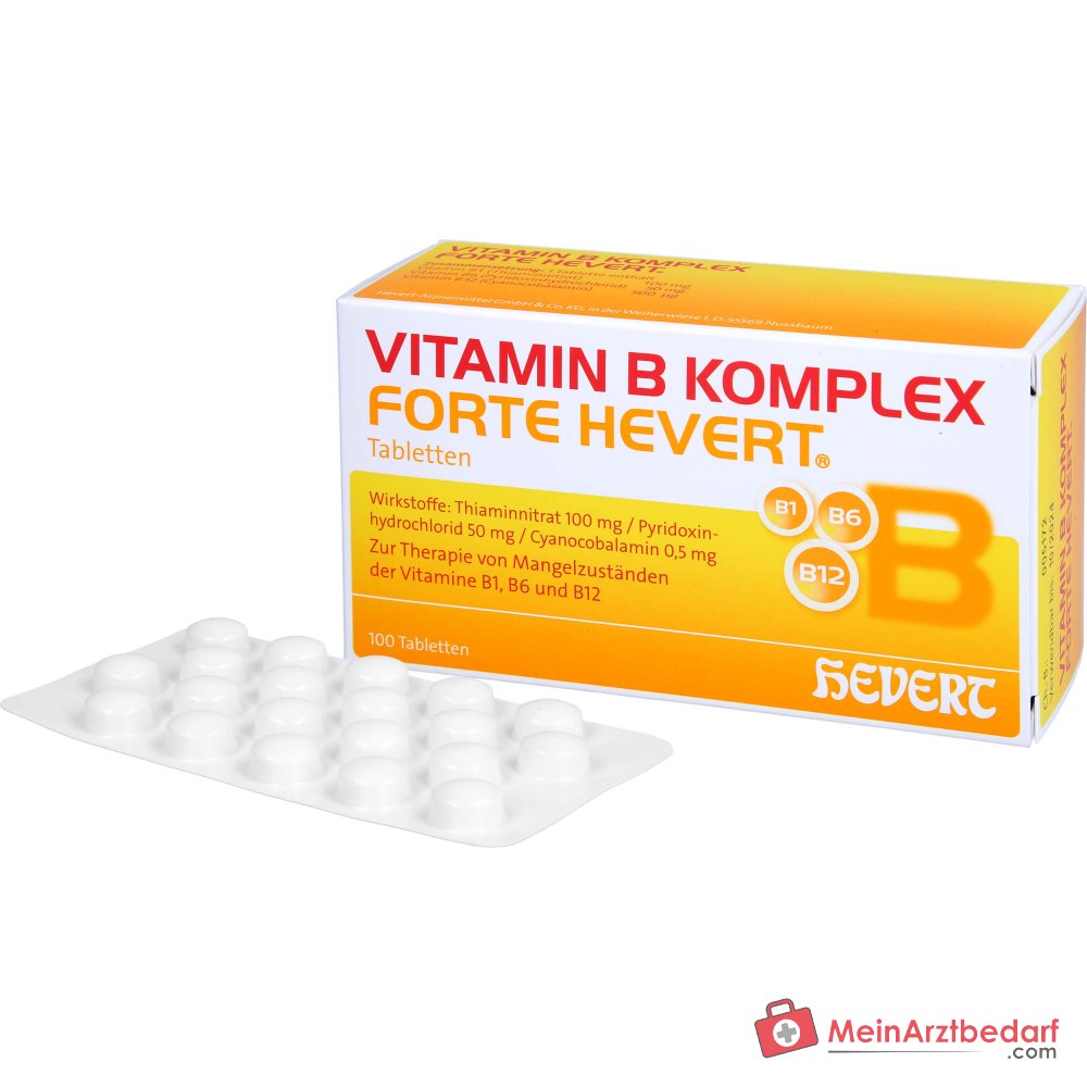 Forte Hevert Vitamine B Complexe, 100 pièces