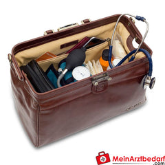 Elite Bags CLASSY deluxe Arzttasche, braun.