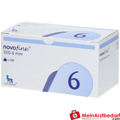 NovoFine® 6mm 32g TIP etw Injektionsnadeln, 100 St..