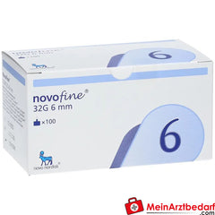 NovoFine® 6mm 32g TIP etw Injektionsnadeln, 100 St..