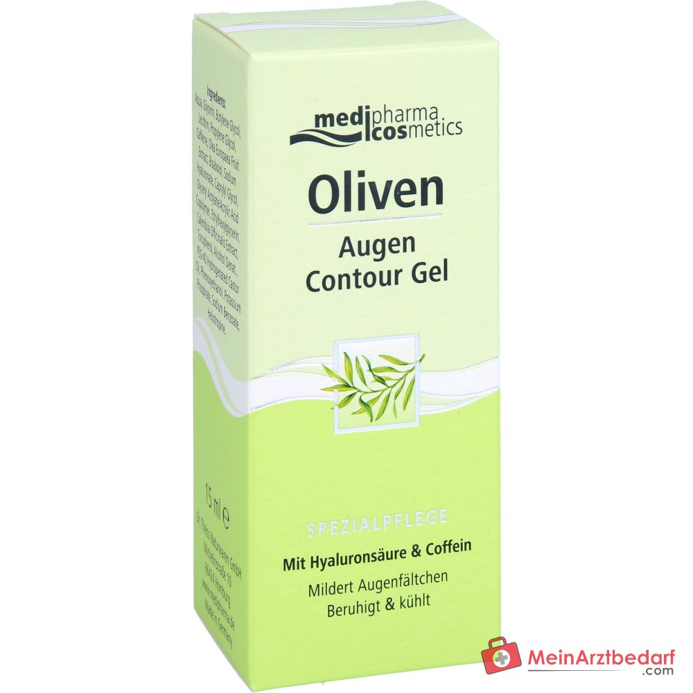 medipharma cosmetics Olivenöl Augen Contour Gel, 15 ml
