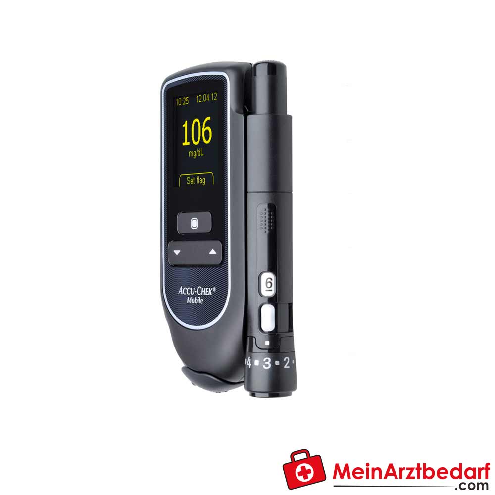 Accu-Chek Mobile Blutzuckermessgerät Set.