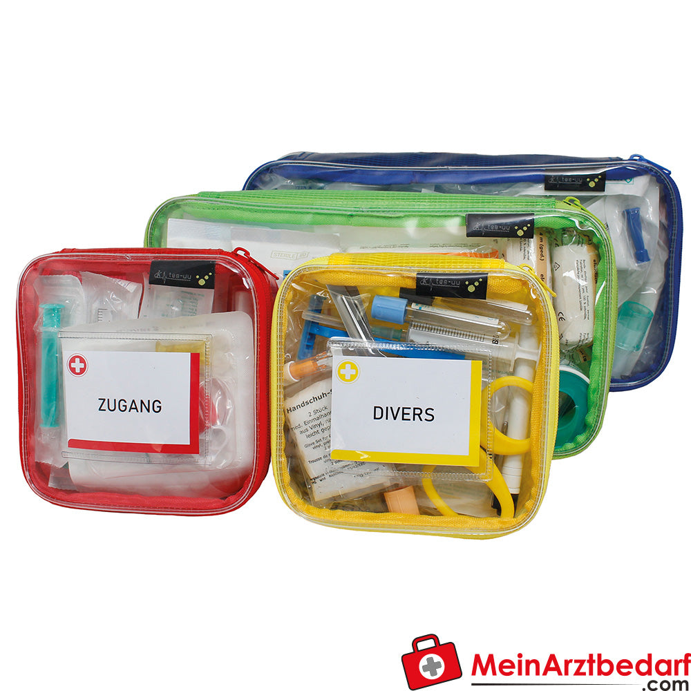 TEE-UU PRAXIS MIXED Modultaschen-Set (2x M, 2x L).