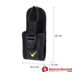TEE-UU COM TAC Funkgeräte-Holster, MOLLE - schwarz.