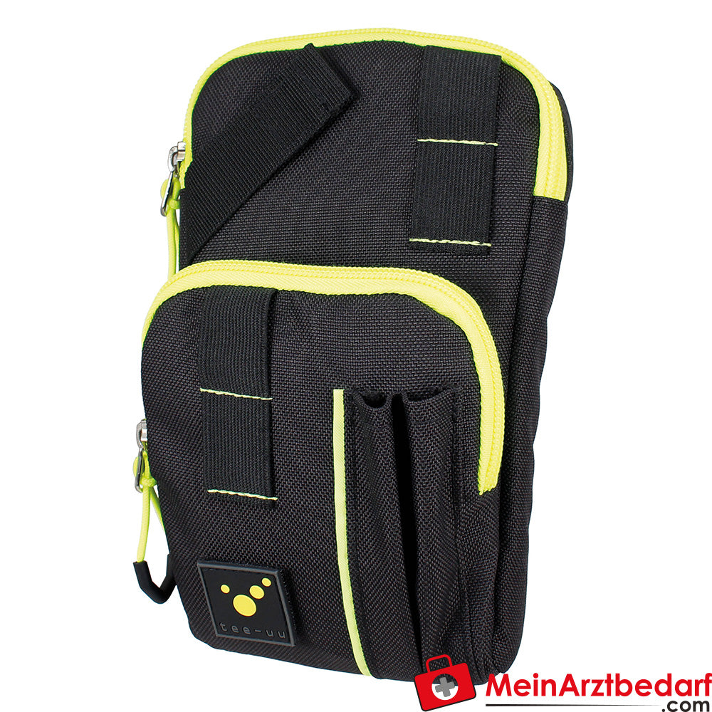 TEE-UU ZIP PLUS Holster 1200D Polyester 13,5x21x7 cm schwarz