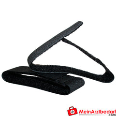 TEE-UU Klettbänder für Schultergurt, 2er-Set - schwarz.