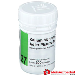 Adler Pharma Kalium bichromicum D12 Biochemie nach Dr. Schüßler Nr. 27.