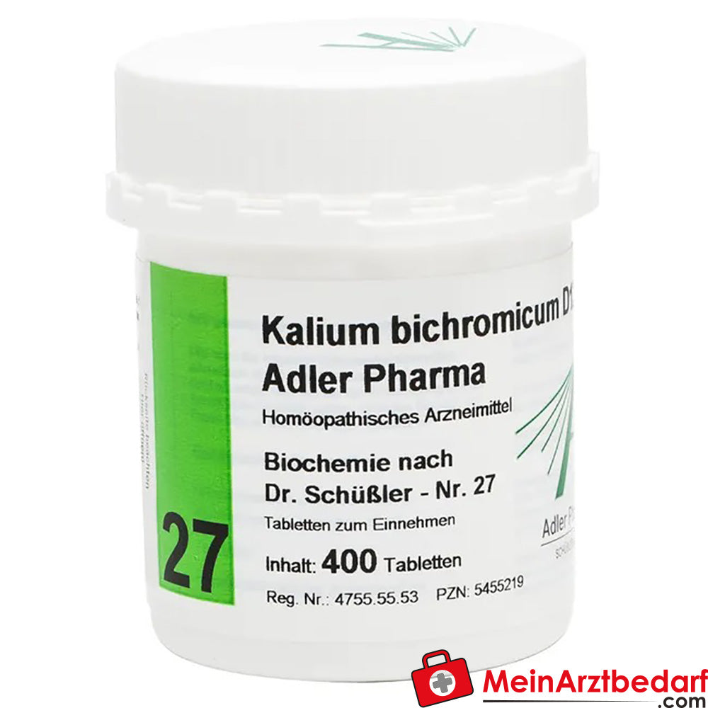 Adler Pharma Kalium bichromicum D12 Biochemie nach Dr. Schüßler Nr. 27.