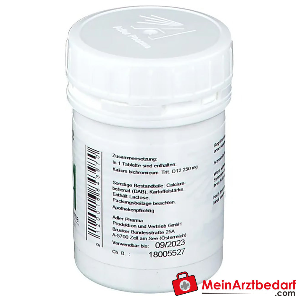 Adler Pharma Kalium bichromicum D12 Biochemie nach Dr. Schüßler Nr. 27.