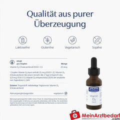 pure Encapsulations® Vitamin D3 liquid, 22,5ml.