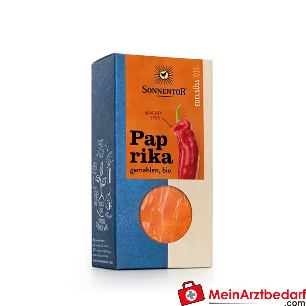 Sonnentor Bio Paprika edelsüß gemahlen.