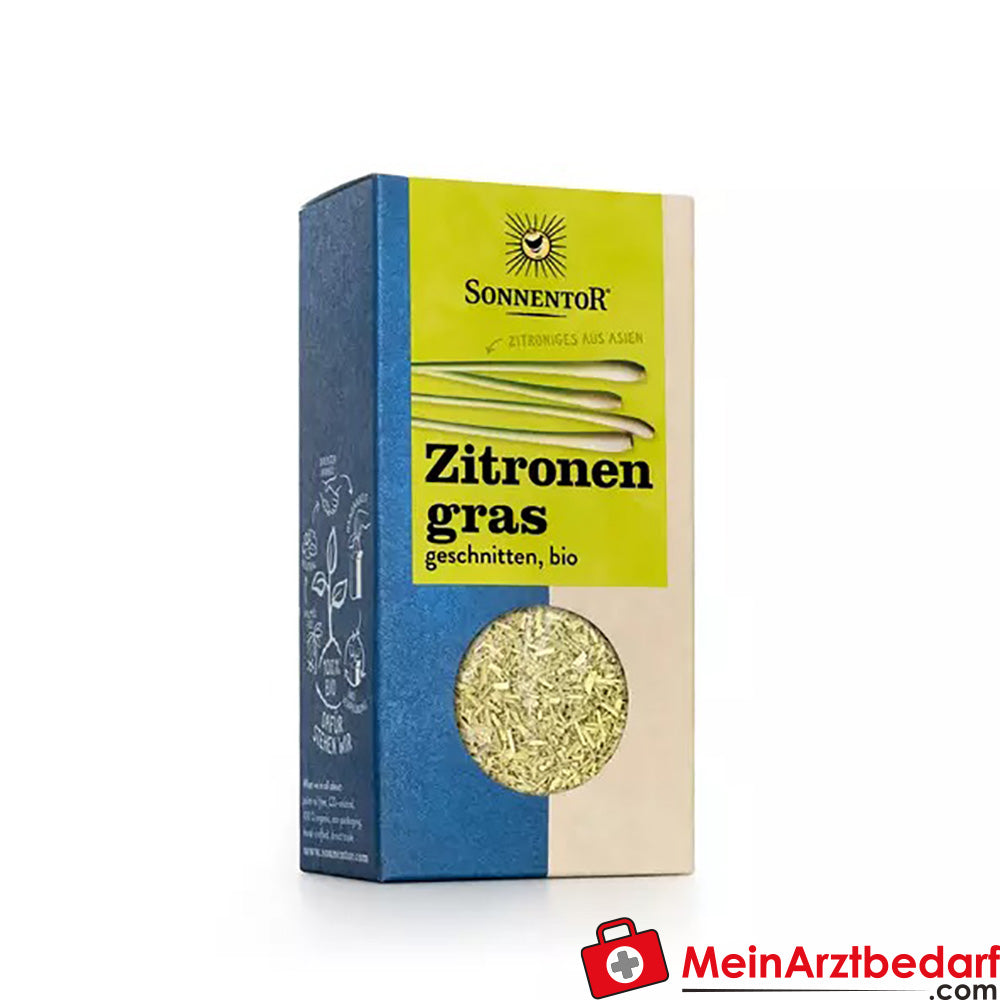 Sonnentor Bio Zitronengras geschnitten.