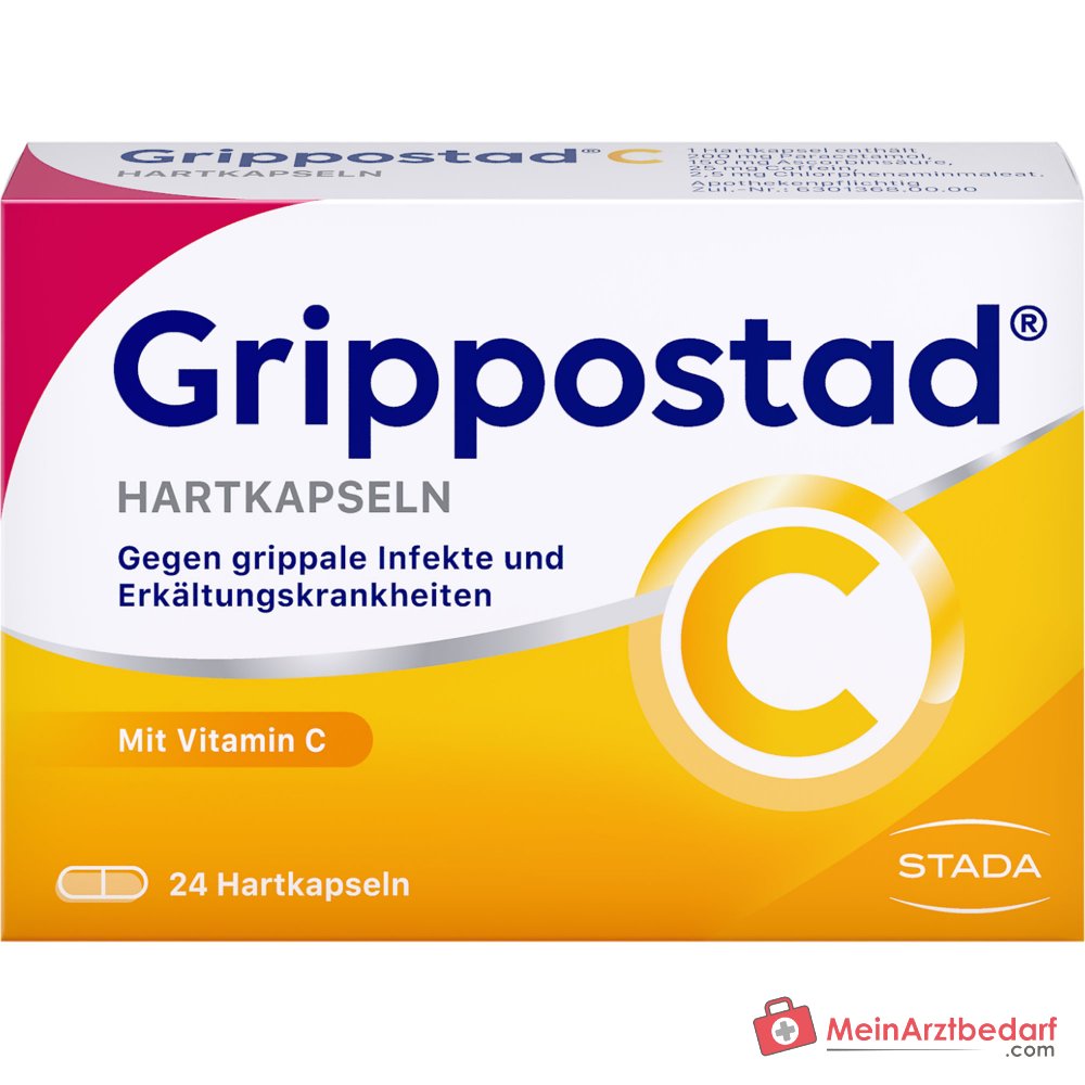 Grippostad C Paracetamol / Vitamin C / Chlorphenamin / Coffein Hartkapseln