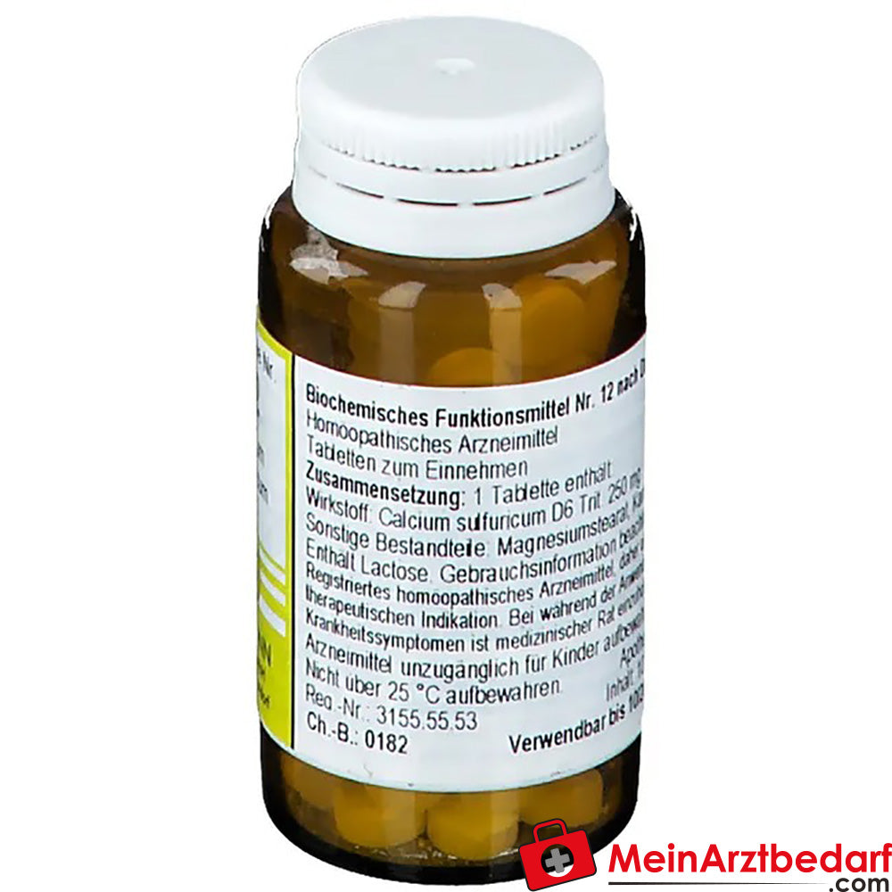 Biochemie Nr. 12 Calcium sulfuricum D6.