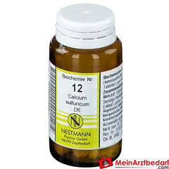 Biochemie Nr. 12 Calcium sulfuricum D6.